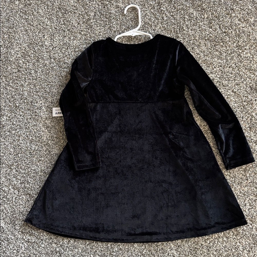 NWT Black Velvet Dress - Picture 4 of 4